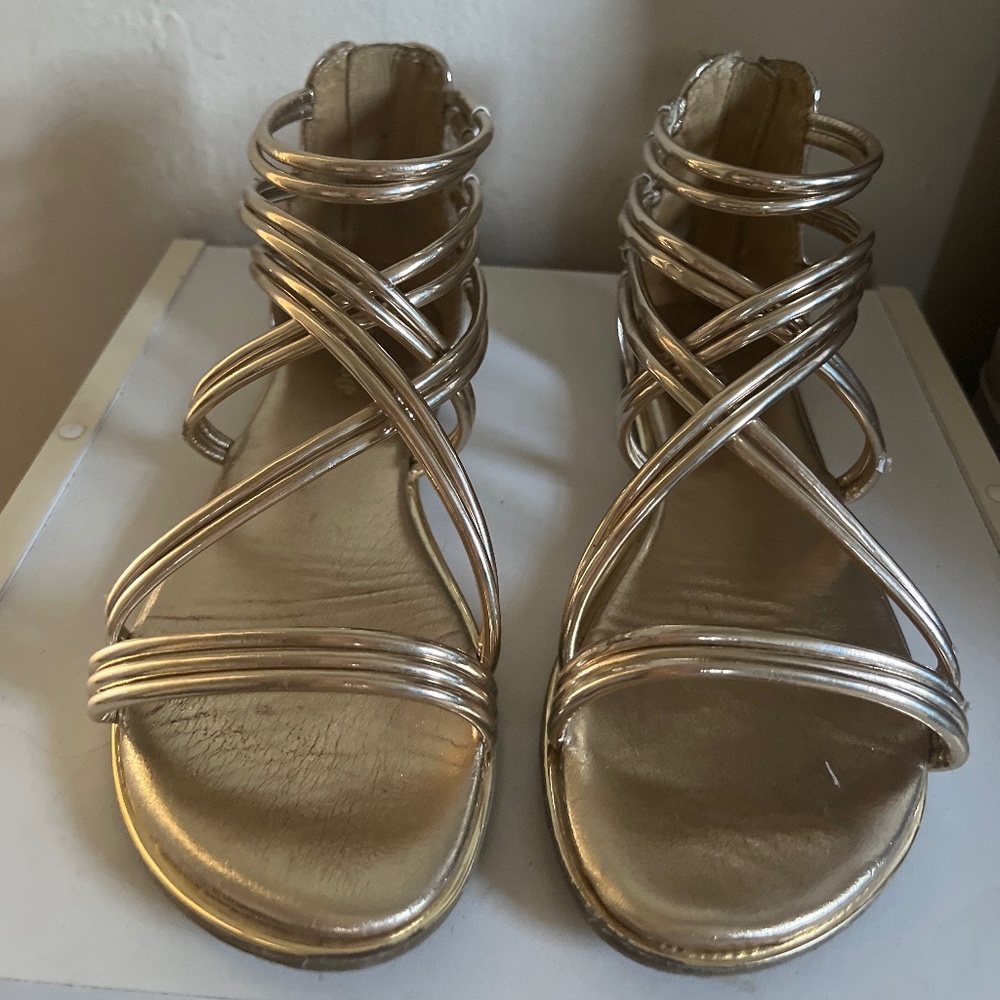 Gold Sandals
